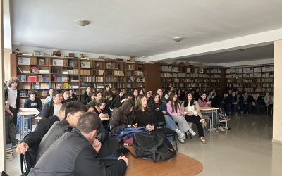 შეხვედრა თბილისის 141-ე საჯარო სკოლის მოსწავლეებთან – 14.05.2025