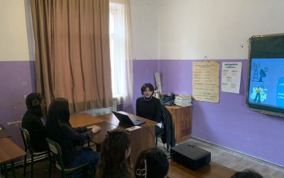 შეხვედრა თბილისის 152-ე საჯარო სკოლის მოსწავლეებთან – 25.11.2025