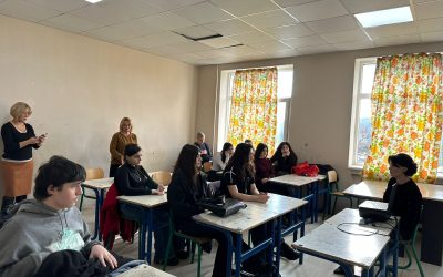 შეხვედრა თბილისის 157-ე საჯარო სკოლის მოსწავლეებთან – 02.12.2025