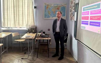 შეხვედრა თბილისის 46-ე და 98-ე საჯარო სკოლებში