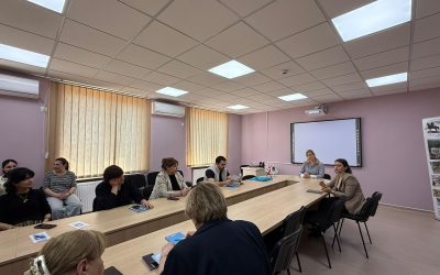 კომუნიკაციების ომბუდსმენის შეხვედრა კოლეჯი “პრესტიჟი”-ს თანამშრომლებთან
